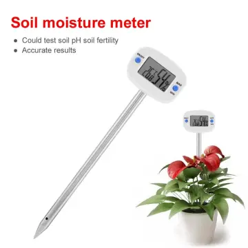 Electric Plant Soil Moisture Sensor Hygrometer Garden Flower Humidity Meter