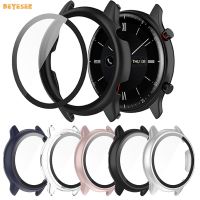 ❁❉☋ Pełna ochrona skrzynki pokrywa dla Amazfit GTR 2/GTR2 e/GTR2 eSIM Smartewatch wymiana rama ochronna ochrona powłoki