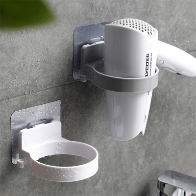 New ABS Bathroom Shelf Storage High Quality Wall-mounted Hair Dryer Holder Rack Organizer Hairdryer Bathroom Accessories