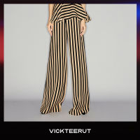 VICKTEERUT (ราคาปกติ 8,900-.) Wide Leg Trousers  กางเกงขาบาน