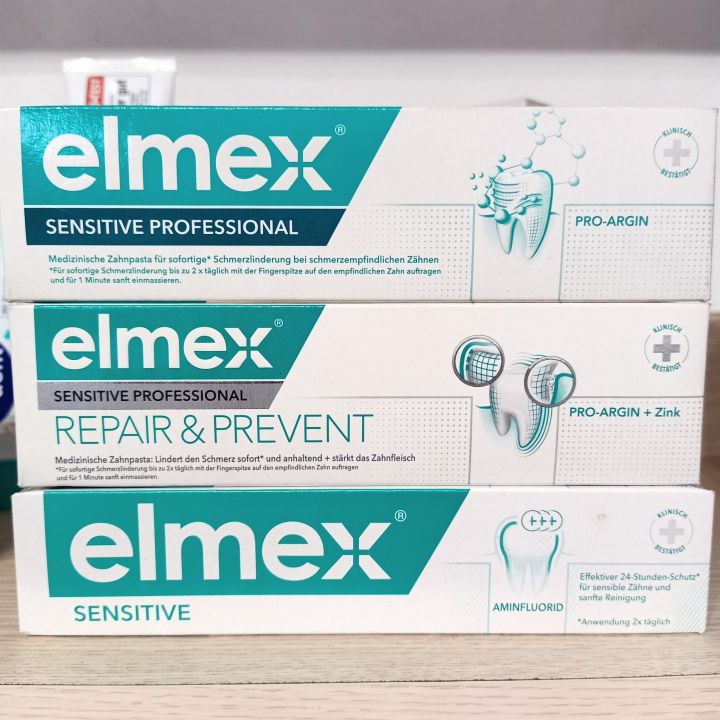 Kem Đánh Răng Elmex Sensitive Mit Aminflourid, 75Ml | Lazada.Vn