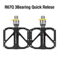 Ultralight Bke Pedal Anti slip Quick Release Pedal Flat 3 Bearings Bicycle Pedals for Mountain MTB bike Accessories