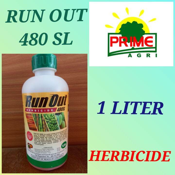 RUN OUT 480 SL LITER - HERBICIDE | Lazada PH