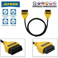 AUTOOL OBD2 Extension Cable OBD Adapter Extend Obdii Connector For Launch IDIAG Easydiag Pro Pro3 V+ GOLO Mdiag ELM327 AL519