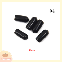 ? LECHU? 20pcs end CAP Thread ฝาครอบกันน้ำไวนิลยางเหล็กเสาท่อป้องกัน