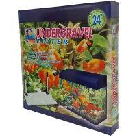 ?ราคาพิเศษ? MS Royal Under Gravel Filter แผ่นกรองพื้นตู้ 24 นิ้ว(ใช้วางบนพื้นตู้ ก่อนปูกรวดทับ ช่วยกรองน้ำให้ใสสะอาด)  wpd1.3705?รอบสุดท้าย?