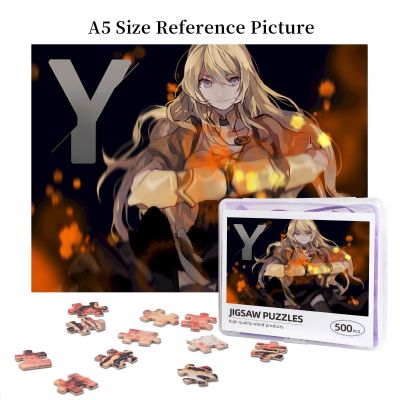 RWBY Yang Wooden Jigsaw Puzzle 500 Pieces Educational Toy Painting Art Decor Decompression toys 500pcs