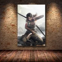 Unframed The Poster Decoration Painting of Tomb Raider on HD Canvas canvas painting art posters and prints painting pictures