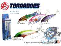 อุปกรณ์ตกปลา เหยื่อปลอม TORNADOES Alang-ka เหยื่อตกทะเล