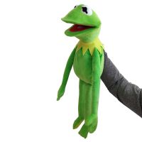 ตุ๊กตาหุ่นจากถนนงาขนาด60ซม. ตุ๊กตาตุ๊กตาของเล่นสอดไส้ Kado Ulang Tahun กบ Kermit สำหรับเด็กใหม่สไตล์แฟชั่น2023