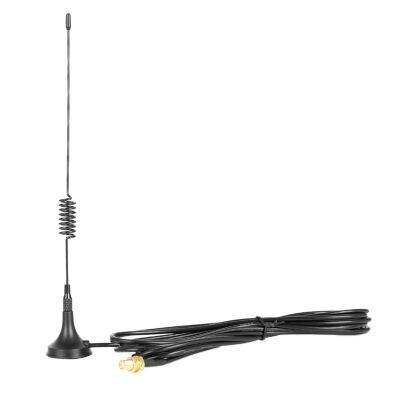 2PCS SMA-F Car UHF Aerials Magnet Antenna 400-480Mhz Black for BAOFENG UV-5R Walkie Talkie