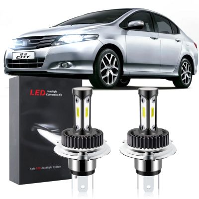 หลอดไฟหน้ารถยนต์ LED T12 6000K สีขาว แบบเปลี่ยน สําหรับ Honda City 2007 2008 2009-2013 (1 คู่) 2PCS
