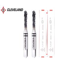 CLEVELAND HSS-PM พร้อม JP Spiral Fluted Tap M2 M2.5 M3 M4 M5 M6 M8 M10 M12 M14 M16 เครื่องสกรูเกลียวสําหรับสแตนเลส