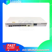 MikroTik CCR1009-7G-1C-1S+ Cloud Core Router Industrial Grade 7-Port Gigabit Ethernet, 1-Port Combo SFP, CPU 9 core x 1