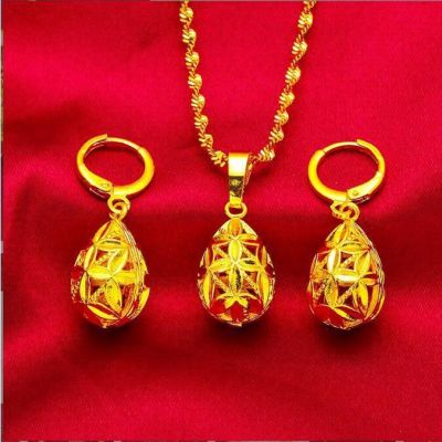 New Saudi Gold 18k Saudi Gold Original Necklace For Women