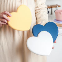 Desktop Heat Pot Clean Casserole To Mat Easy Cushion Heart-shaped Heat-resistant Anti-scalding