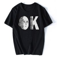 ONE PUNCH MAN Adventure Cartoons T Shirt Men OnePunchMan OK Tank Funny O neck Cotton Graphic T Shirt Tees Print |T-Shirts|   - AliExpress