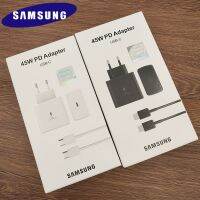 KOLT Digital} Samsung Galaxy 45W EU อะแดปเตอร์ความเร็วสูงที่ชาร์จ PD USB สายสำหรับ S22 S20พิเศษ S21 FE A53 A73 A82 F52 W23 F62