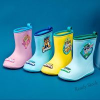 【hot sale】 ❣☌▽ B53 PAW Patrol Made A Great Contribution To Four Seasons Childrens Cartoon Rain Boots Men Women Baby Anti-Slip EVA Middle Tube Small