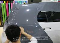 Car styling High Glossy Gray Vinyl Film Super Shiny Glossy Vinyl Film Car Wrappings sticker decals