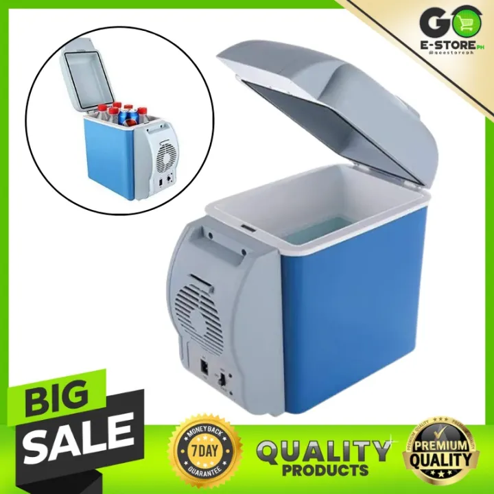 Portable Mini Car Refrigerator Electric Cooler Box Warmer Outdoor