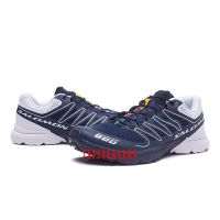 2023 HOT Original✅ Salom0n* Men S--LAB- Trail Runner Hiking Shoes Outdoor Sports Shoes Dark Blue White （Free Shipping）