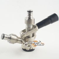 ส่วนถังที่ติดตั้งด้วย D-Type Sanke Keg Coupler แปลงถังล็อค Homebrew Ball