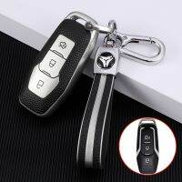 TPU Leather Car Remote Key Case Cover Holder For Ford Focus 3 4 ST Mondeo 5 MK5 Mustang F-150 Explorer Edge Fiesta Kuga MK3 4