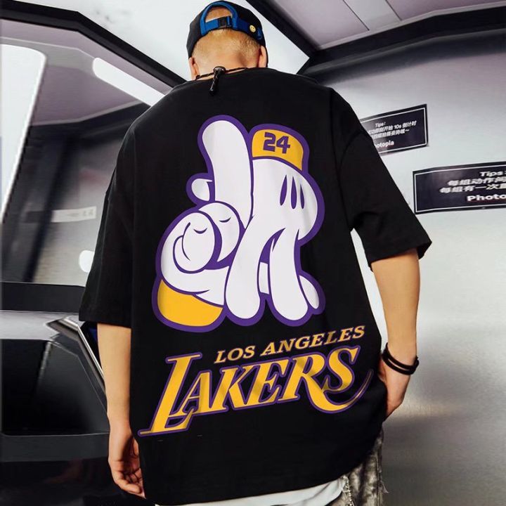 t-shirt for men♤R.Kobe 24 Lakers Men's T-shirt, Clothing
