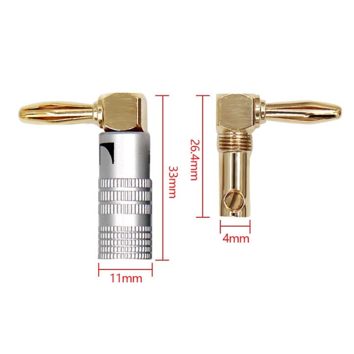 8pcs-nakamichi-banana-plug-right-angle-90-degree-4mm-gold-plated-video-speaker-adapter-audio-connector-banana-connectors-watering-systems-garden-hoses