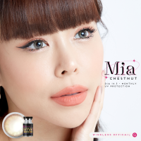 ร้านเลนส์สวยคอนแทค Wink Wow รุ่น Mia  สี Chestnut / สี Gray สีเทามีค่าสายตาและปกติ มี อย.ไทยของแท้100%(ลายสุดHit ขายดี)