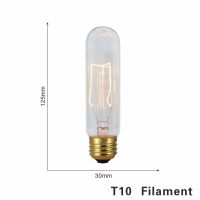 LATTUSO 220V Retro Vintage LED หลอดไฟรีโทร LED หลอดไฟ2200K 4W 40W หลอดเอดิสันแบบหรี่แสงได้โคมไฟ C35 T45 A19 A60 ST64 G80 G95 G125