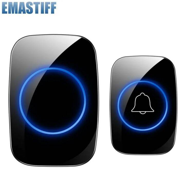 lihuabo11 EMastiff 433mhz Wireless Door Bell Waterproof Smart Home Door