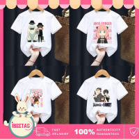 Spy X Family19 รูปแบบเสื้อยืดหญิงเสื้อผ้าเด็ก Kawaii การ์ตูนอะนิเมะเสื้อ Anya และ Bond TEE-เสื้อชาย T เสื้อ Graphic Tee ใหม่เสื้อยืด