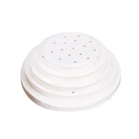 MUJI Steamer paper bun pad paper non-stick steamed bun paper non-stick cage drawer paper disposable pad paper steamed bun double-sided silicone oil paper