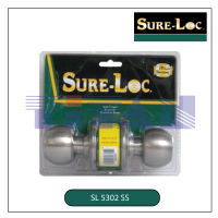 Sure Loc (ชัวร์ล็อค) SL5302SS (ฺห้องน้ำ) ลูกบิดประตูคุณภาพตามมาตราฐาน