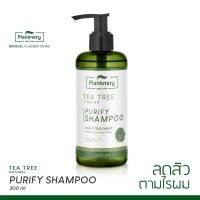 PTP17C1A Plantnery Tea Tree Purify Shampoo 300 ml แชมพูสูตรช่วยลดปัญหาสิวตามไรผม และบริเวณกรอบหน้า เครื่องสำอางค์ ของใช้ส่วนตัวผู้หญิง