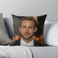 【hot】☒♚ Ryan Gosling Printing Throw Cover Sofa Waist Office Hotel Fashion Bedroom Car Pillows include