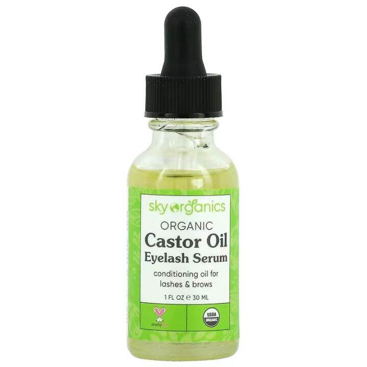 Organic Castor Oil, Eyelash Serum, 1 fl oz (30 ml) Lazada PH