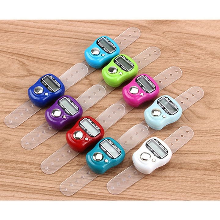 lcd-electronic-finger-hand-ring-knitting-row-tally-counter-pedometer-digital-hand-tally-counter-random-color