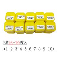 10PCS ER16 Collet Set Spring Collet Chucks เครื่องมือ Holder สําหรับเครื่องแกะสลัก CNC เครื่องกลึง Spindle Milling 1mm-10mm 1/4mm 1/8mm