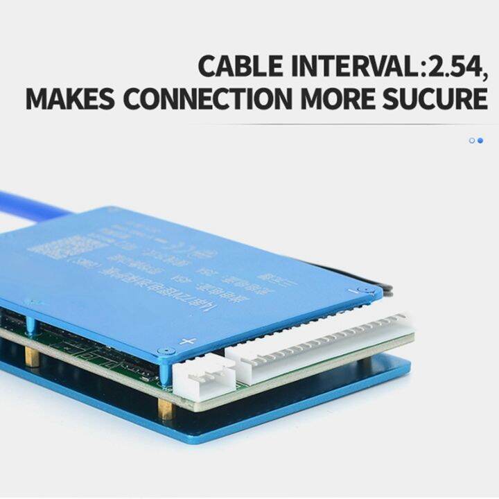 bms-17s-lifepo4-lithium-battery-management-pcb-protection-board-with-balanced-leads-for-18650-lifepo4