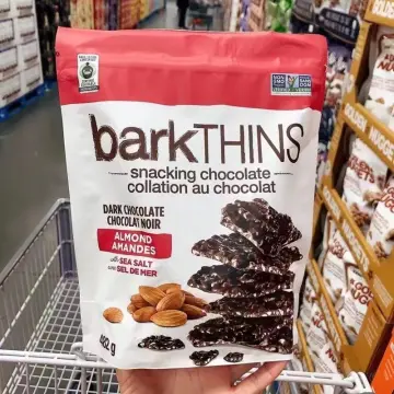 barkTHINS Dark Chocolate: Pretzel, Coconut, Pumpkin Seed