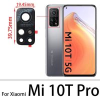 【✆New✆】 jiejiu65879742 100% สำหรับ Xiaomi Mi Note 10 Pro 10T Lite Redmi Note พิเศษ10 Pro 5G 10S เลนส์กระจกกล้องถ่ายรูปหลังพร้อมกาวกาว