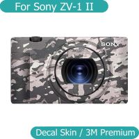 ฟิล์มห่อไวนิลกันรอยขีดข่วนสำหรับกล้อง Sony ZV-1 II สติ๊กเกอร์ติดบนตัวเครื่องเสื้อสติกเกอร์ป้องกันเสื้อโค้ท ZV1 ZV-1M2 ZV1M2 ZV1 M2