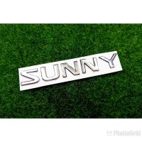 โลโก้อักษร Sunny สำหรับติดท้ายรถ