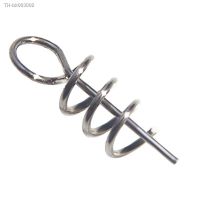 ●∋❍ 50 Pieces / Bag Luya Soft Bait Lock Pin Spring Pin Anti Hanging Bottom Crank Hook Fishing Gear Accessories