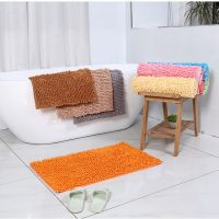 【cw】 Color Carpets Absorption Bathtub Washbasin Floor Non slip Toilet Rug Foot ！