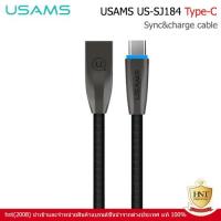 HNT USAMS สายชาร์จสำหรับ Type-C  รุ่น US-SJ184 Smart Full-charge Prompt Type-C USB Data and Charging Cable 1.2m