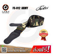 สายสะพายหัวหนัง รุ่น FS-012 สี Army รับประกันของแท้ 100%